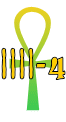 4-4