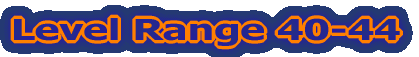 Level Range 10-14