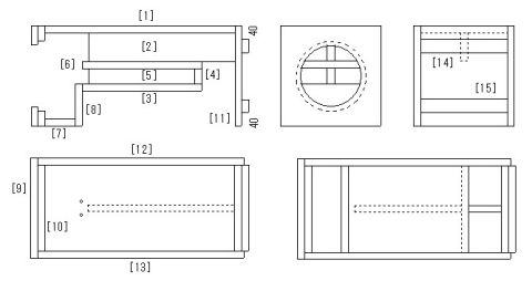 組立図(上段) 組立図(上段)